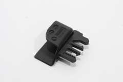 Audi Q7 4M A6 C7 OS Right Roller Blind Luggage Cover Clip Black New 8W9868954 (Item #442311) 