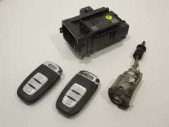 Audi A4 B8 A5 8T Ignition Barrel Switch Door Lock and 2 Keys 8K0909131C (Item #409272) 