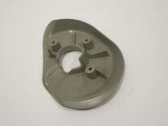 Audi A8 D2 Front OS Right Drivers Floor Carpet Retaining Plate Grey 4D2867677 (Item #231169) 