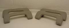 Audi A3 8P Set Of 4 Grab Handles Silver Light Grey 8P0857607M (Item #30644)