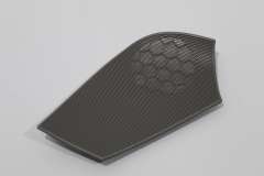 Audi A6 C6 NS Left Rear Upper Speaker Cover Platinum Grey New 4F0035793E59 (Item #339317) 