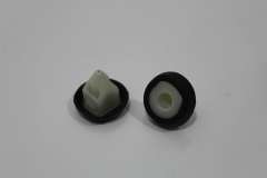 Audi A3 8P Rear Bumper Bracket Mounting Nut Expanding Plug Pair N10621301 (Item #433520)