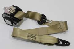 Audi A8 D3 Front NS Left Seat Safety Belt Torrone Beige 4E2857705 (Item #441054) 
