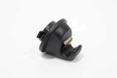 VW Arteon Golf Jetta Sun Visor Hook Clip Titan Black New Genuine 5G0857561B82V (Item #423005) 