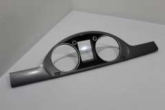 VW Passat B7 Instrument Cluster Surround Trim Iridium Brushed Grey 3AC858366D (Item #444581) 