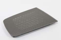 Audi A6 C6 Front OS Right Door Speaker Grill Platinum Grey New 4F0035420E59 (Item #343953) 