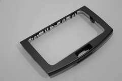 VW Passat B7 Dashboard Stereo Surround Trim Iridium Grey Brushed 3AA858069 (Item #444584) 