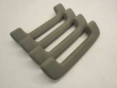 Audi A8 D3 Set of 4 Platinum Grey Grab Handles 4E0857607B (Item #22320) 