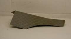 Audi A8 D3 Drivers Footrest Platinum Light Grey 4E2864763A (Item #88873) 