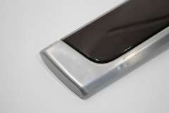 VW Touareg 7L Rear NS Left Upper Door Trim Handle Aluminium Myrtle 7L6867459 (Item #237671) 