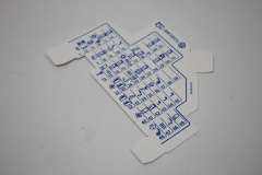 VW Golf Mk5 Fuse Box Diagram Card New Genuine 1K0010307M (Item #432692) 