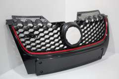 VW Golf Mk5 GTi 2004-2008 Centre Upper Bumper Grill Mesh New VK283AJBCN (Item #341330) 
