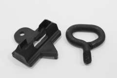 Audi A8 D3 Bonnet Striker Pin Loop Securing Eye Catch Hook New 4E0823197A (Item #438398) 