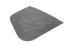 Audi A6 C6 Rear OS Right Door Speaker Grill Soul Black 4F0035436 (Item #457245)
