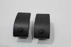 Skoda Octavia 5E Pair Black Isofix Slot Upper Trim Cover Black New 5E0887187B9B9 (Item #313613) 