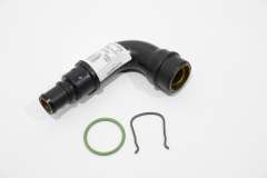 Audi A3 8L TT 8N Breather Pipe Line Hose with Clip and Seal New 06A103213F (Item #418514)