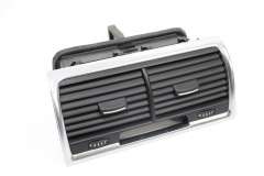 Audi Q7 4L Centre Air Vents Black with Chrome 4L0820951 (Item #448207)