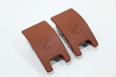 Audi A5 A4 B8 Pair Isofix Slot Trim Covers Mustang Brown New Genuine 8T0887187S96 (Item #362105) 