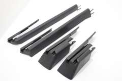 Audi Q7 4L Set of 4 Black Seat Rail Runner Cover Trims  (Item #394786)