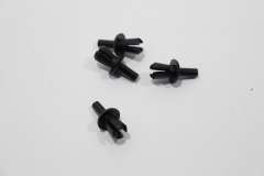 Audi A1 A3 A8 TT Plastic Spreader Rivets x4 New Genuine  N104179019B9 (Item #308372) 