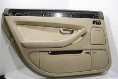 Audi A8 D3 LWB Rear NS Left Door Card Jive Torrone Beige Cream 4E4867303 (Item #258577) 