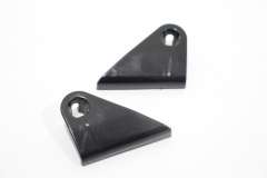 Audi A4 B8 RHD Glove Box Side Locking Receivers Pair Black 8K0898040 (Item #258817) 