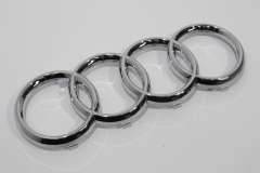 Audi A8 D2  FL Four Ring Logo Grill Badge New Genuine  4D0853605A2ZZ (Item #436351) 