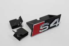 Audi S4 B6 Grill Badge Logo Emblem and Clips New Genuine 8E0853736A (Item #356421) 