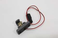 Audi A8 D2 PF Aqua Blue Sun Visor Hook Clip New Genuine 4D0857561CF77 (Item #262845)