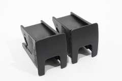 VW Passat 2015> Pair Isofix Slot Trim Covers Black New Genuine 3G0887187C82V (Item #280265) 