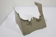 VW Beetle 9C Lower Centre Console Surround Cream Beige 1C2857206C (Item #266539) 