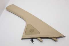 VW Beetle 9C NS Left A Pillar Trim Cream Beige and Tweeter Speaker 1C0867233K (Item #266659) 