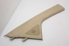 VW Beetle 9C OS Right A Pillar Trim Cream Beige and Tweeter Speaker 1C0867234K (Item #266660) 