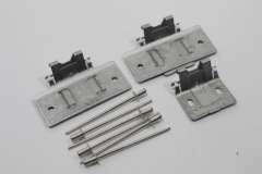Audi A4 B6 B7 Cabriolet Windscreen Chrome Pillar Trim Fixing Kit New 8H0853266 (Item #267726) 