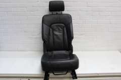 Audi Q7 4L Black Leather OS Right Rear Seat 4L0883806K (Item #420419)