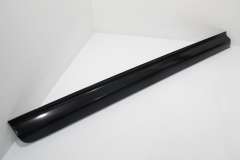 Audi A8 D3 Front NS Left Lower Door Strip Trim Phantom Black LZ9Y 4E0853959A (Item #404188)