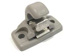 Audi A2 A4 A6 A8 Dark Pearl Light Grey Sun Visor Hook Clip New  8L08575614ER (Item #422282)