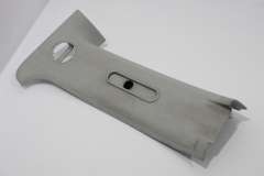 VW Beetle 9C OS Right B Pillar Trim Pearl Grey 1C0867244E (Item #277254) 