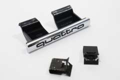 Audi A4 B6 Cabriolet Quattro Grill Badge Logo New Genuine 8H08537362ZZ (Item #278585) 