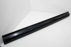 Audi A8 D3 OS Right Front Lower Door Strip Trim Ebony Black LZ9W 4E0853960A (Item #280444) 