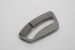 Audi A8 D3 Centre Rear Seat Belt Guide Light Grey Silver 4E0857781A (Item #280469) 