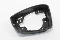 VW Polo 6R MK5 NS Left Door Wing Mirror Glass Frame Trim Black 6R0857601B (Item #470939) 