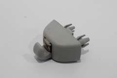VW Polo UP Sun Visor Hook Clip Pearl Grey  6R0857561Y20 (Item #456570) 