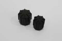 VW Polo MK5 6R Air Conditioning Coupler Cover Lids Caps Pair 3C0820581 (Item #463681) 
