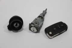 VW Polo MK5 6R Door Ignition Lock and Flip Key 5K0837202Q (Item #470908) 