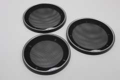 Infinity Speaker Grill Covers x3 New  (Item #281879) 
