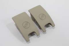 Audi A7 4G A6 C7 Pair Isofix Slot Trim Covers Atlas Beige New Genuin 4G8887187BV2 (Item #317912) 