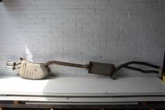 Audi A8 D2 2.8 Exhaust Cat Back Aftermarket Tips (Item #284324)