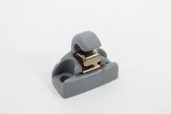 Audi A8 D3 Sun Visor Hook Clip Glass Blue New Genuine 4D0857561E8N2 (Item #411344) 