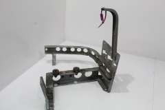 Audi A8 D2 PF Front OS Right Corner Mount Wing Support Silver 4D0821138C (Item #285009)